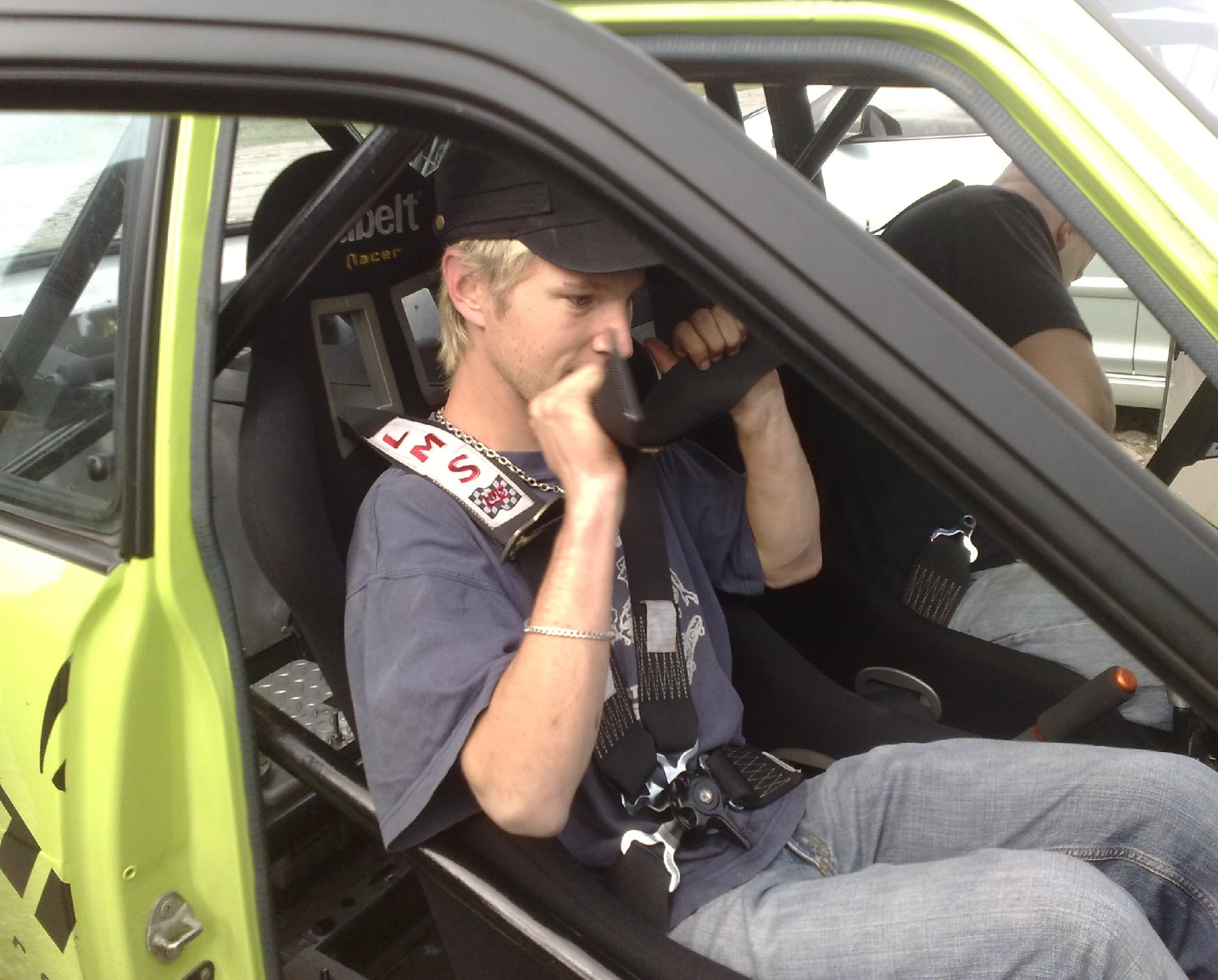 Før jeg skal ut på bana :P