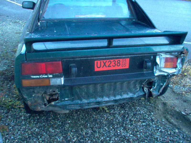 Dagen etter at jeg kom hjem med bilen