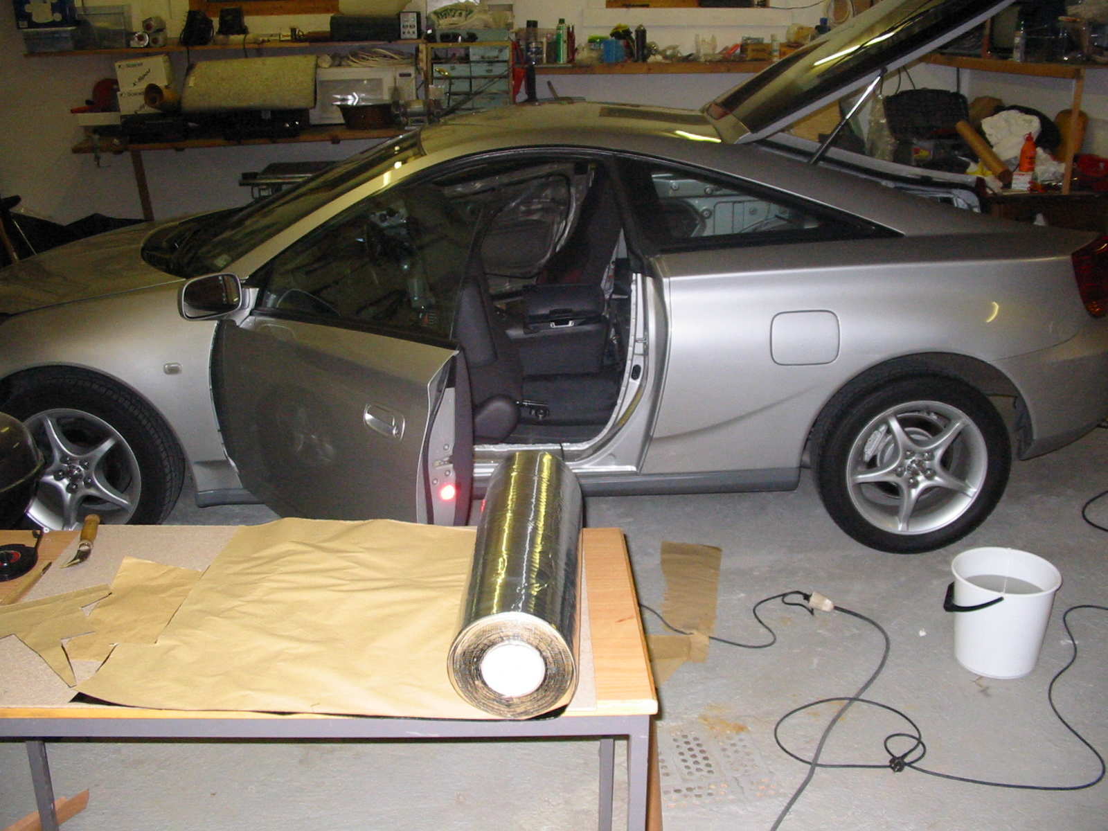 Rull nr1, 10m x 60cm, og JA, jeg har en rull til!:P