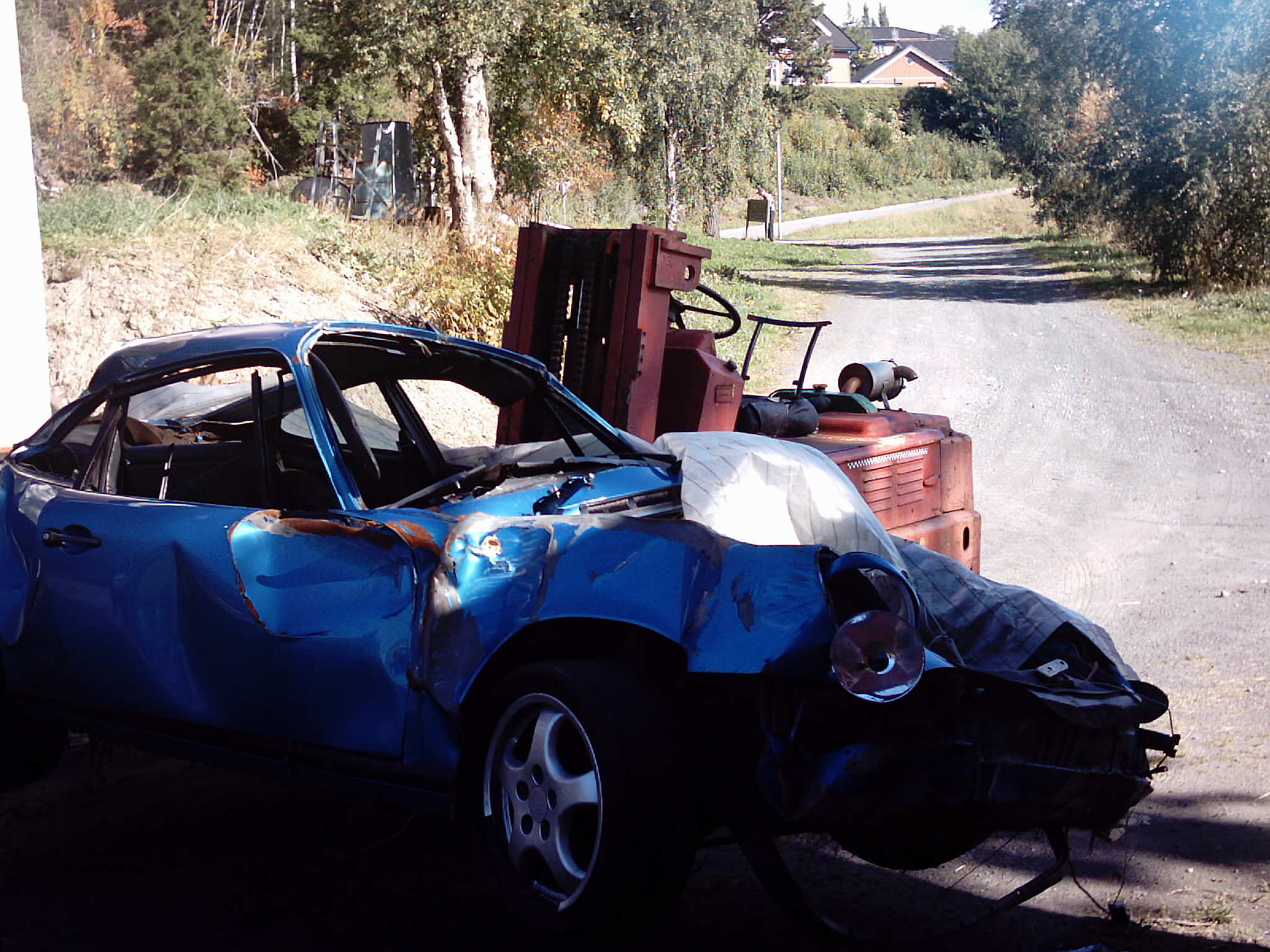 Her kræsjes det skikkelig når det først kræsjes!!...