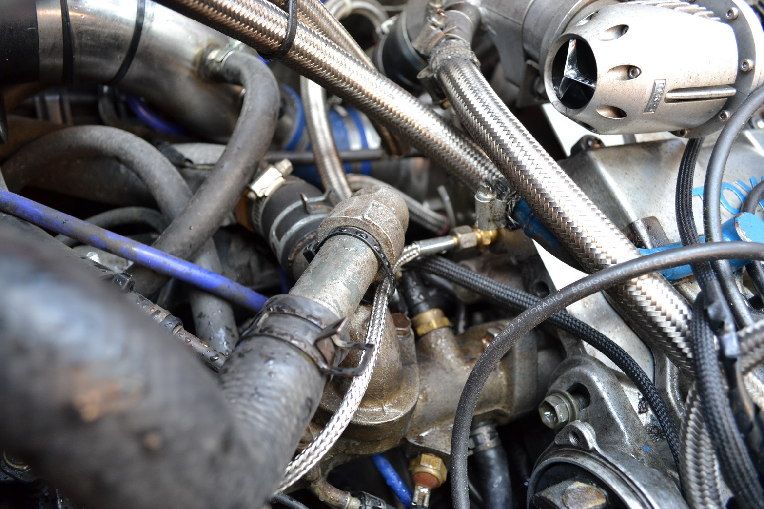 koblingen (ja jeg vet, motoren kunne trengt en motorvask! :P)