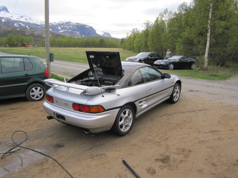 Etter coilovermontering - før justering :)