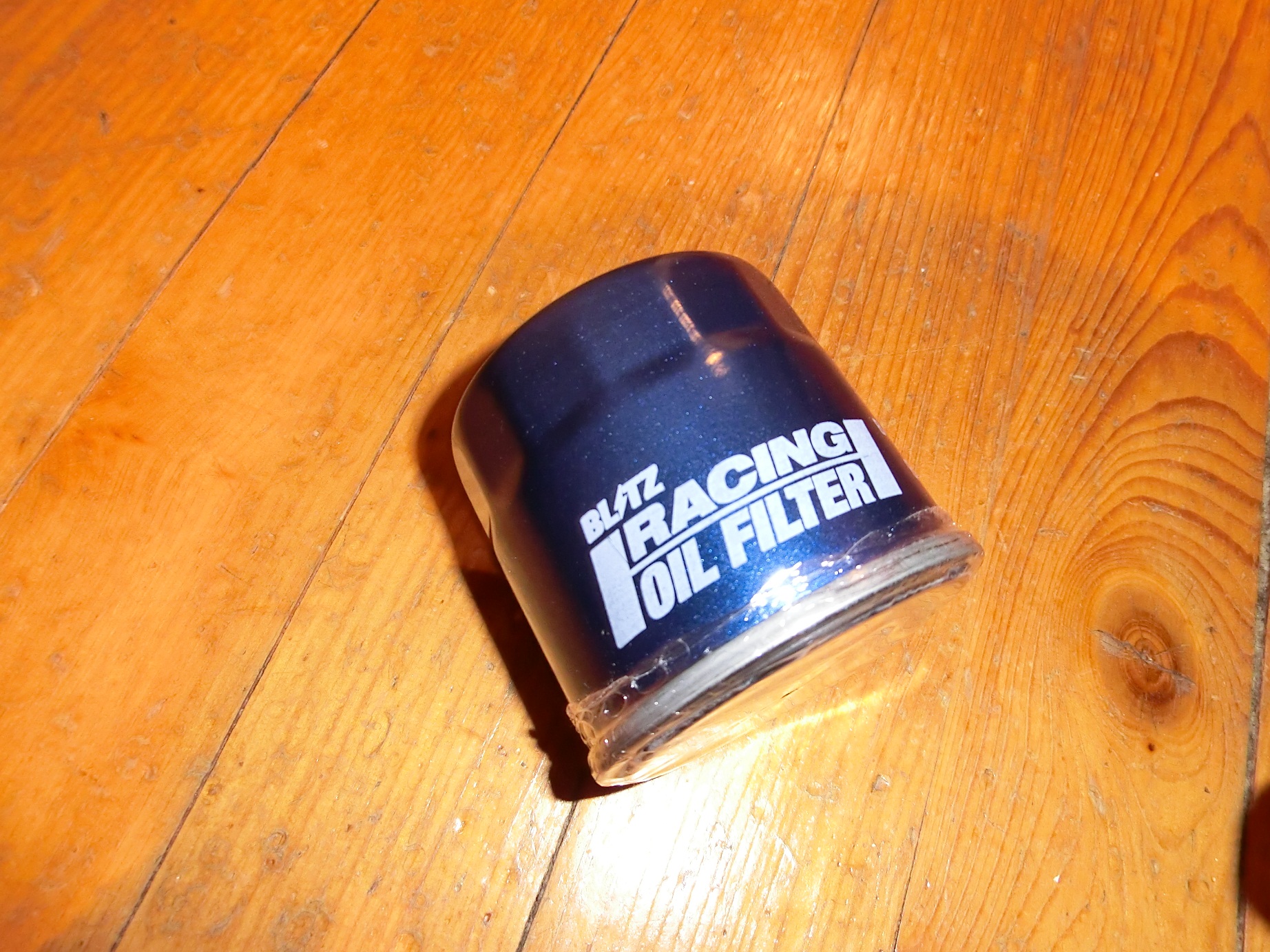 Blitz oljefilter i metallic lakk^^