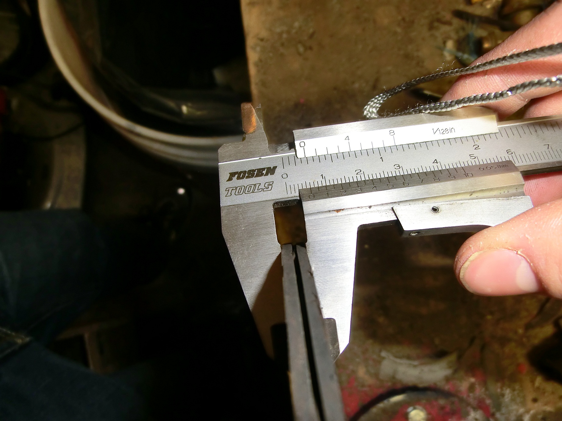 Gammel lamellplate: 6.0mm