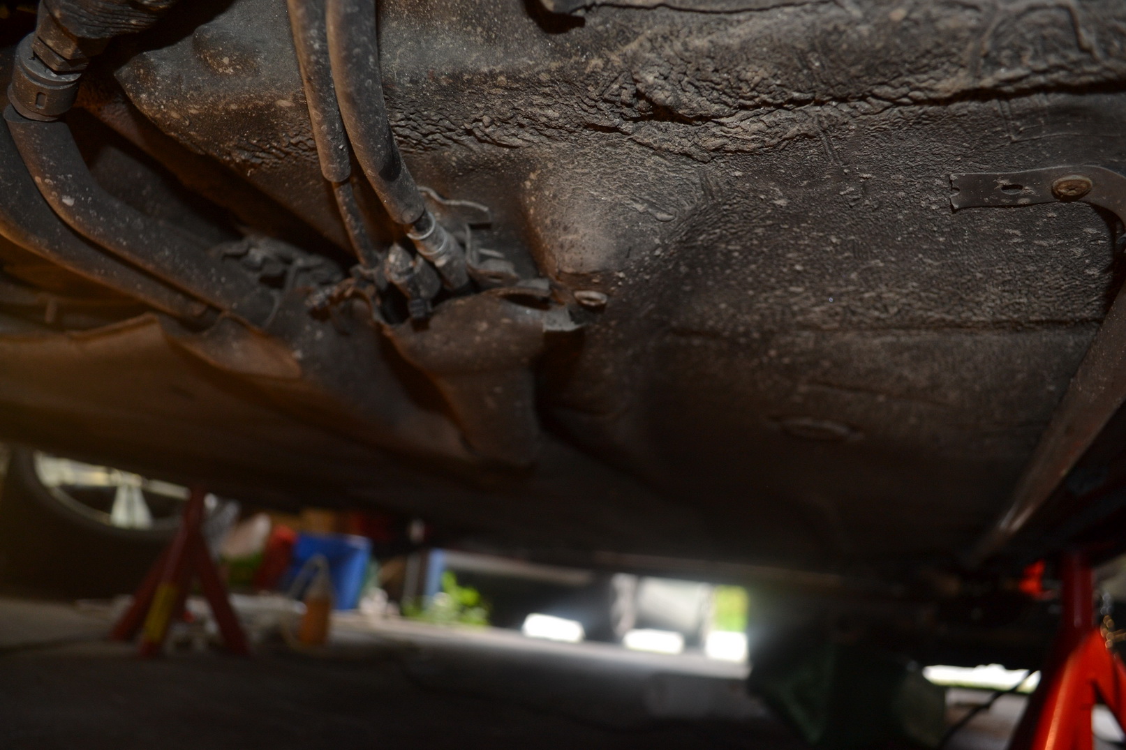 Slik ser det ut under. Aldri vinterkjørt :)