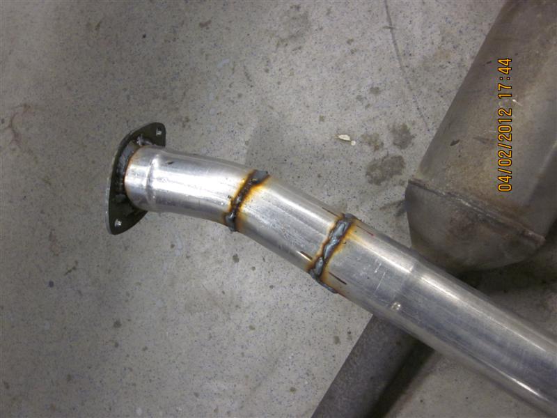 Ferdig sveiset front.