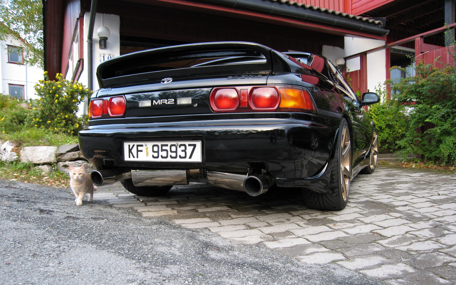 Rett etter motorbytte i 2006