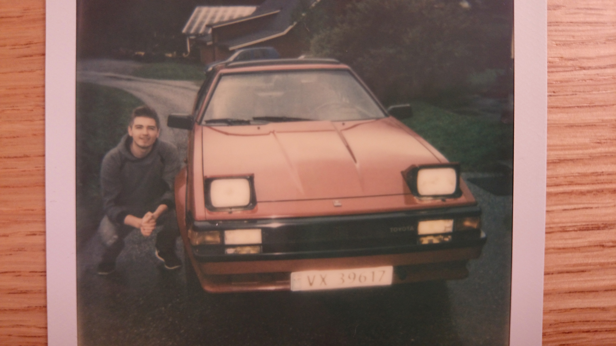 Polaroidfoto &quot;tatt en gang på 80-tallet&quot;!