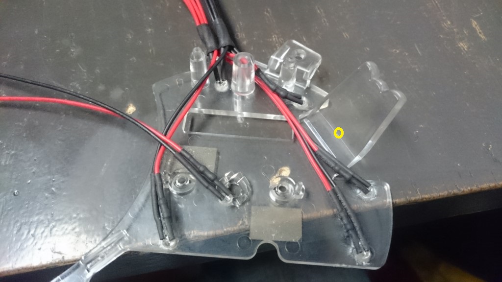 5 stk, dioder til tachometer + 1 til viser.