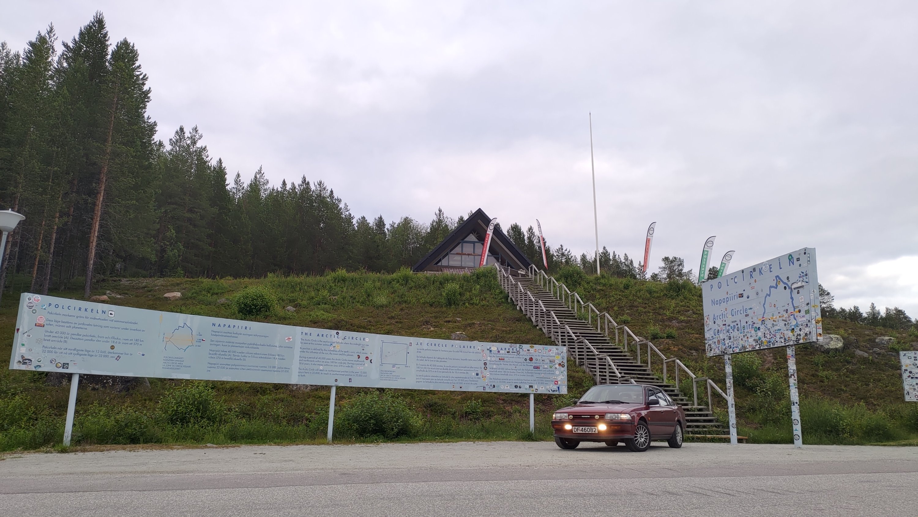 Polcirkeln. Svenskenes svar på polarsirkelsenteret.