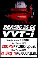 BEAMS 3SGE til SW20
