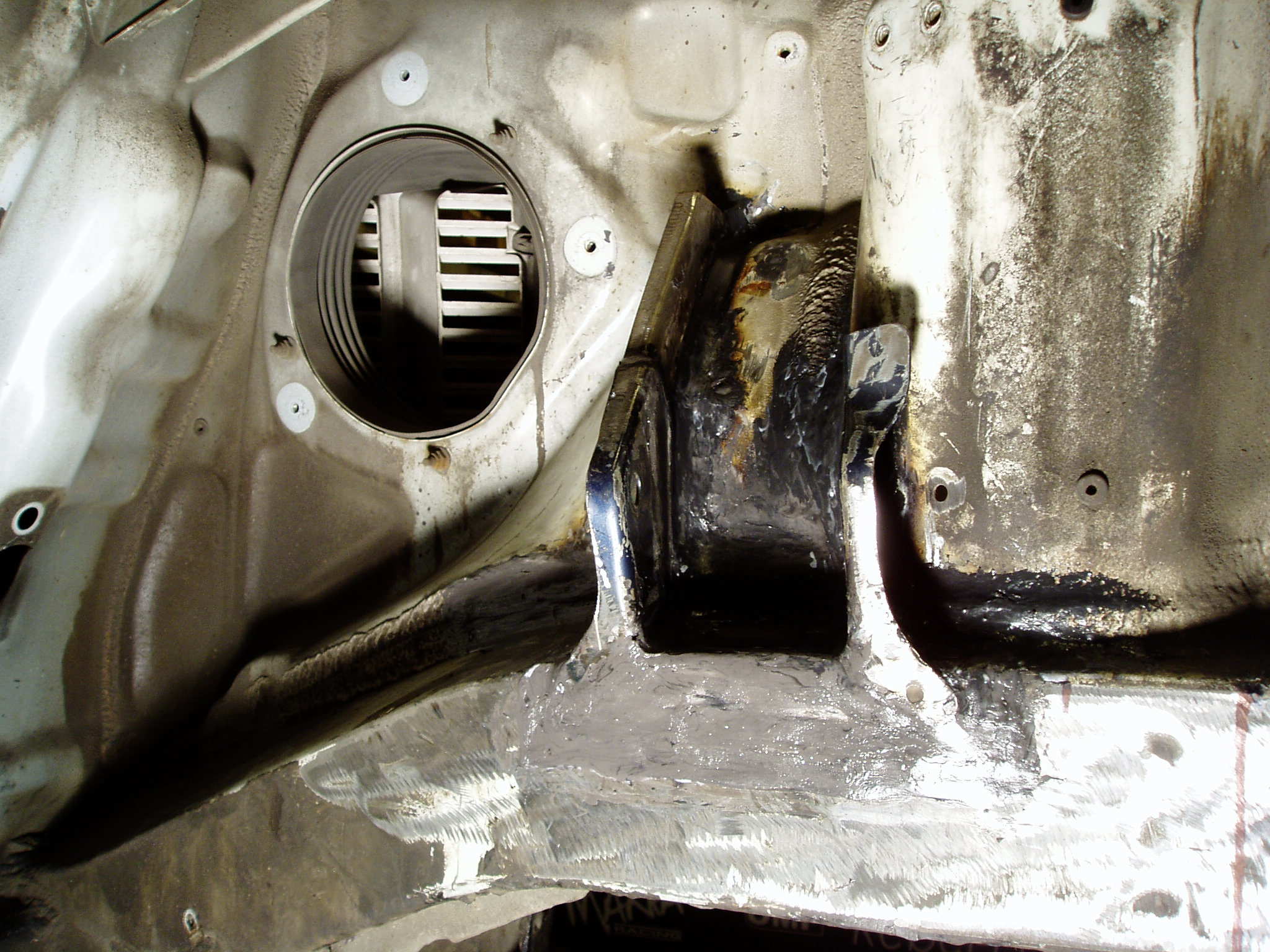 Motorfeste på passasjer siden