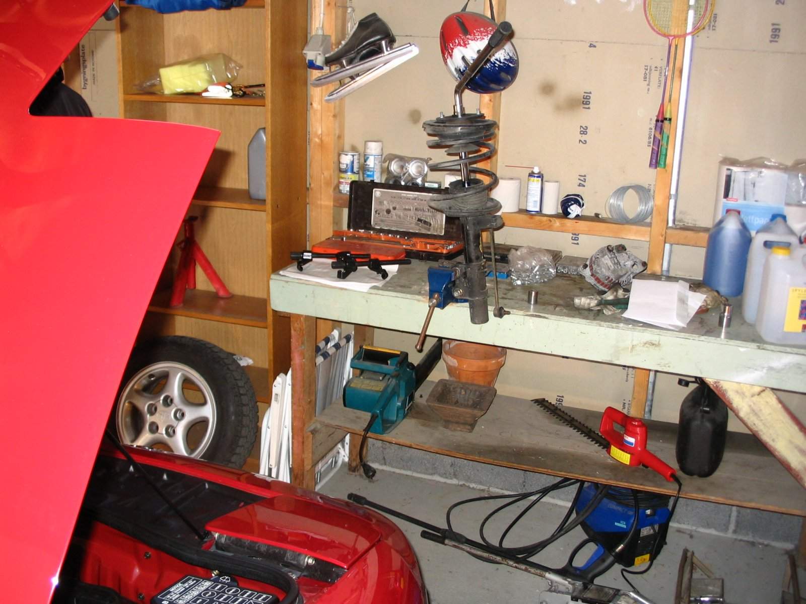 i skrustikka, legge merke til de fiiine vinterlagringsfelga :)