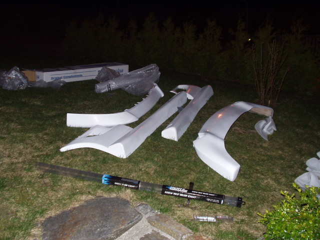 Strødd utover plenen :-)