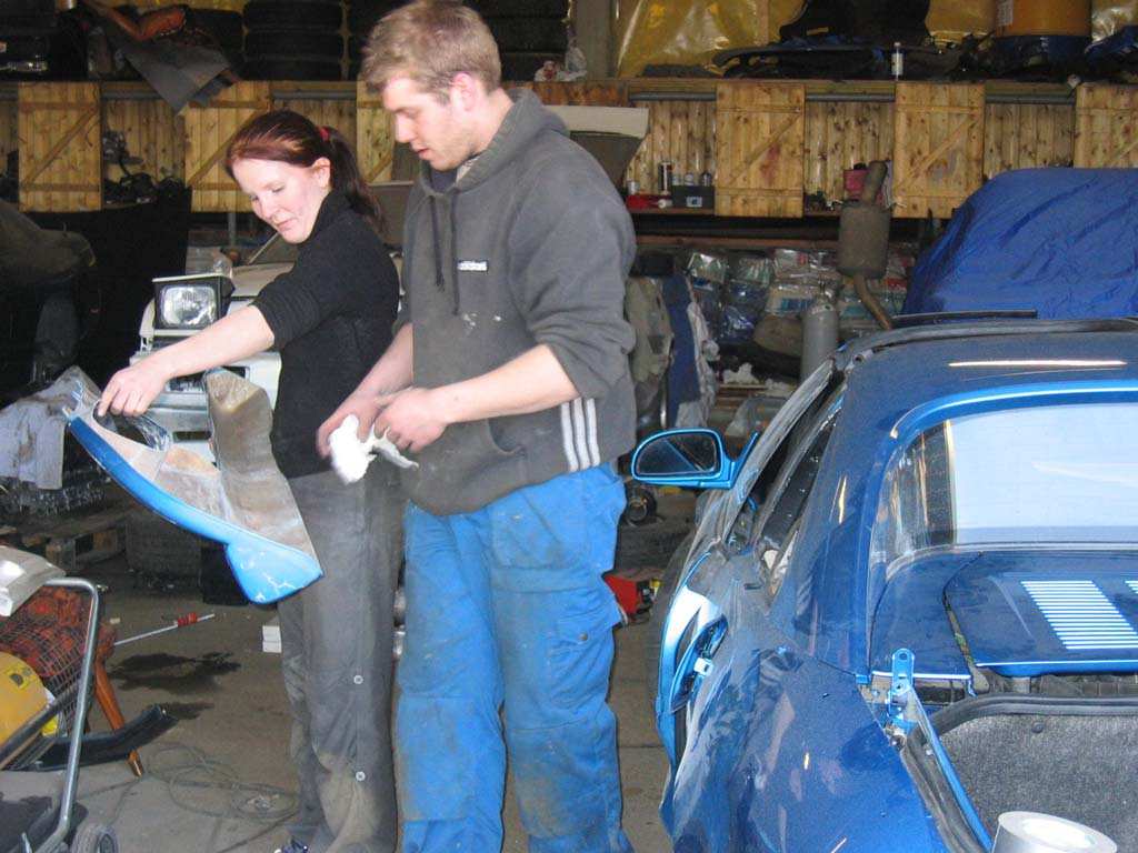 Viktig å tørke godt av før liming