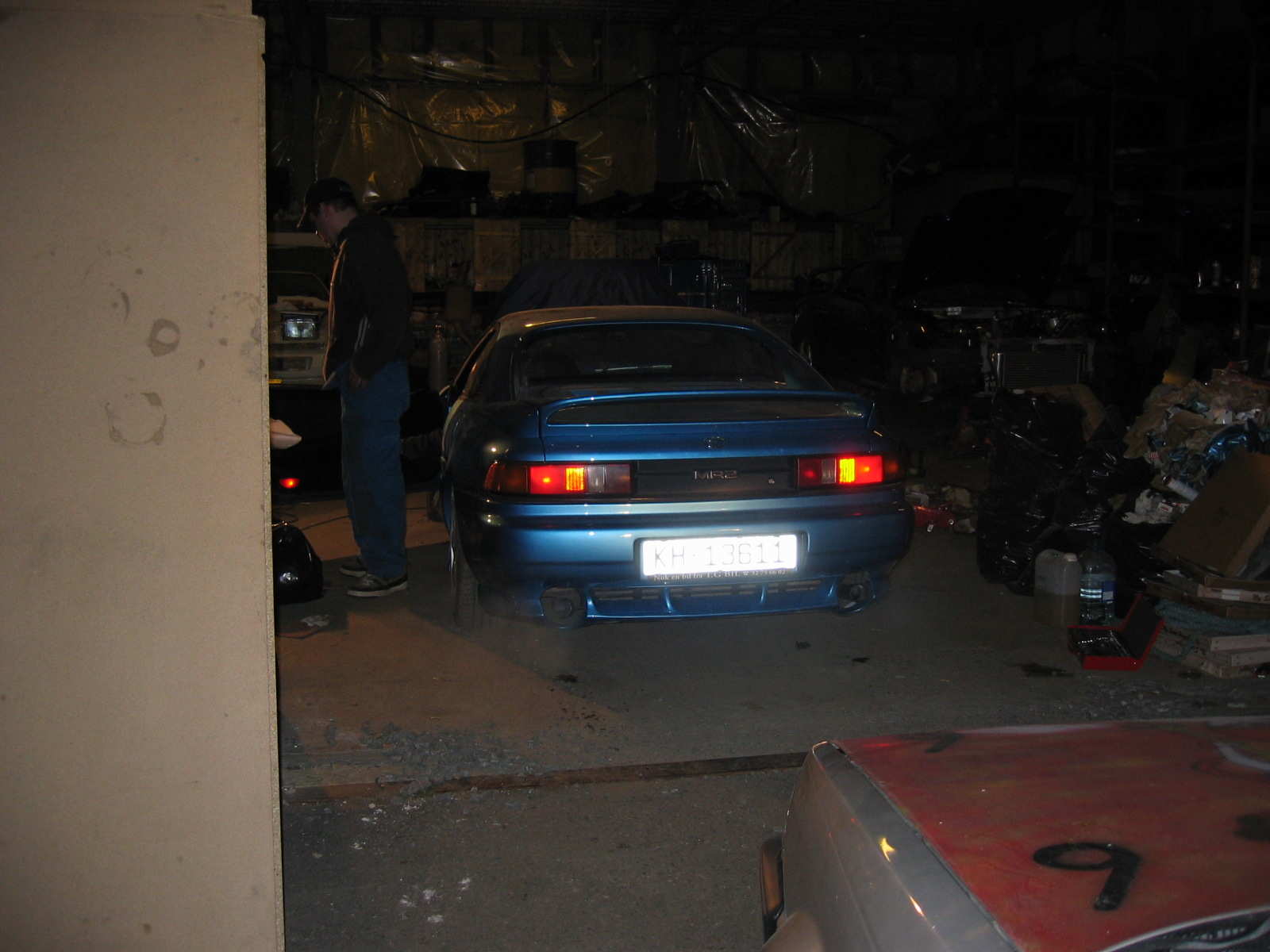 På vei ut av verkstedet