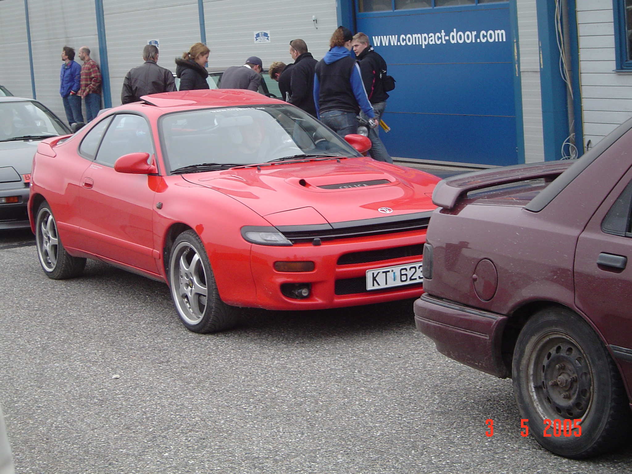 GT4 CS før han helt glemte at han hadde med seg bilen... Han var ikke så mye utpå banen! Forklaring ønskes!